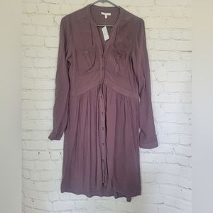 Maurices Button Down Dress NWT Size XS runs big